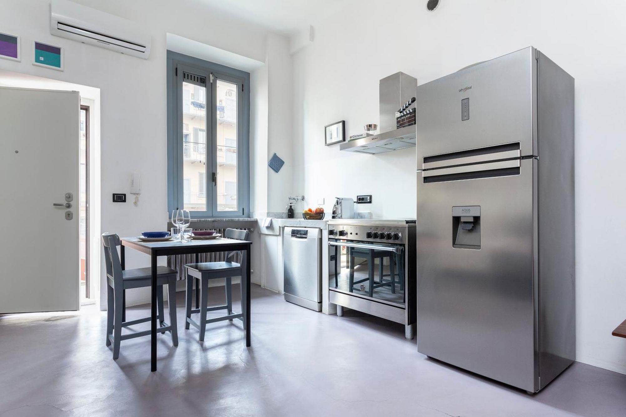 Apartmán Stylish Industrial Flat Milán Exteriér fotografie