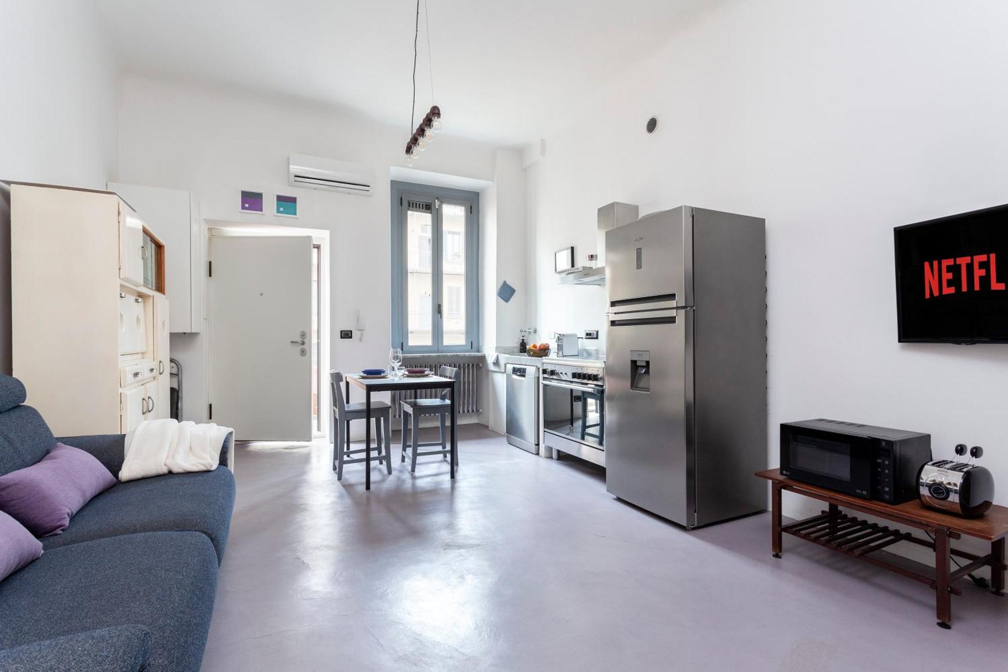 Apartmán Stylish Industrial Flat Milán Exteriér fotografie