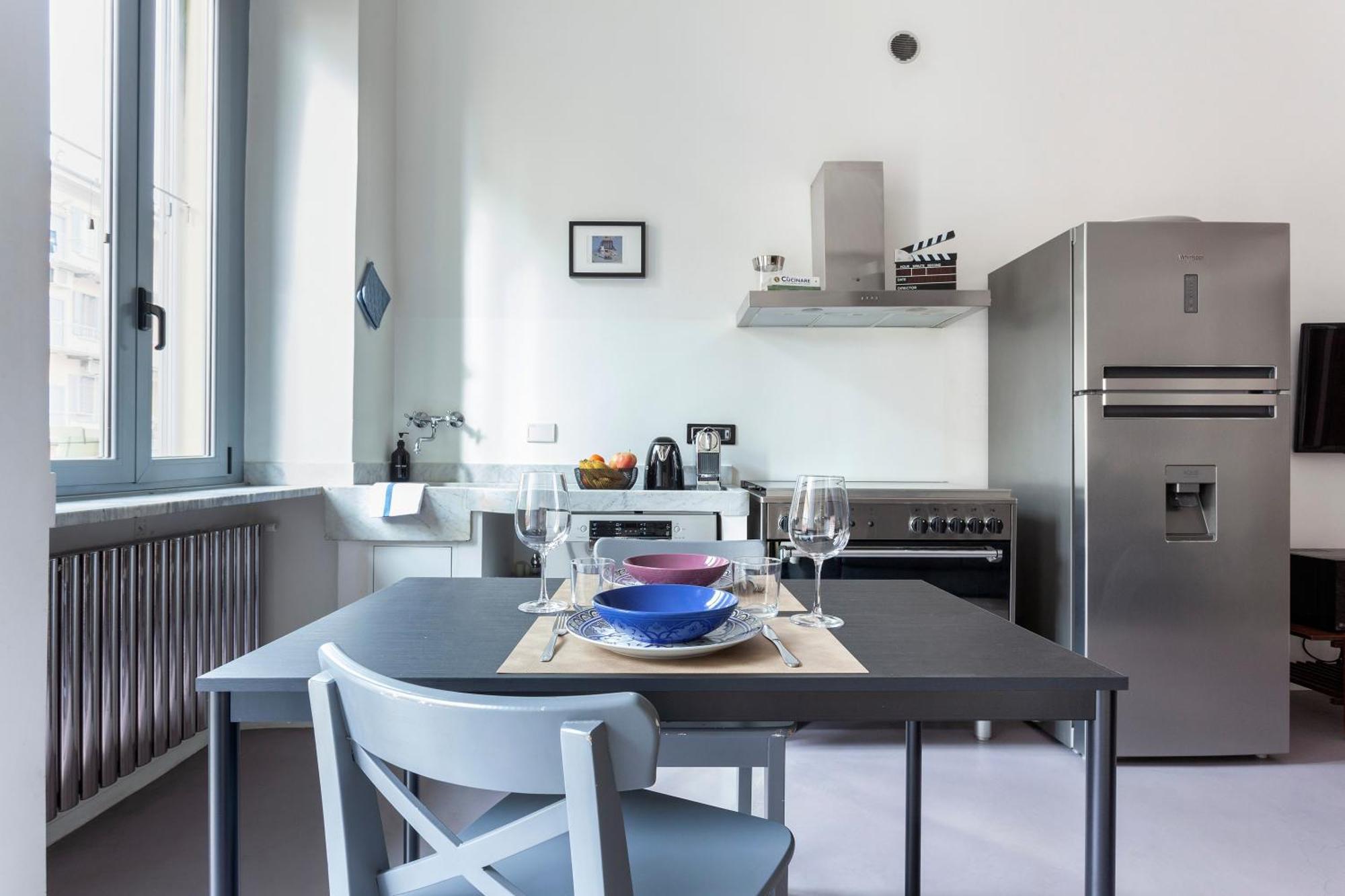 Apartmán Stylish Industrial Flat Milán Exteriér fotografie